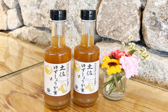 土佐ゆずしょうが蜜3